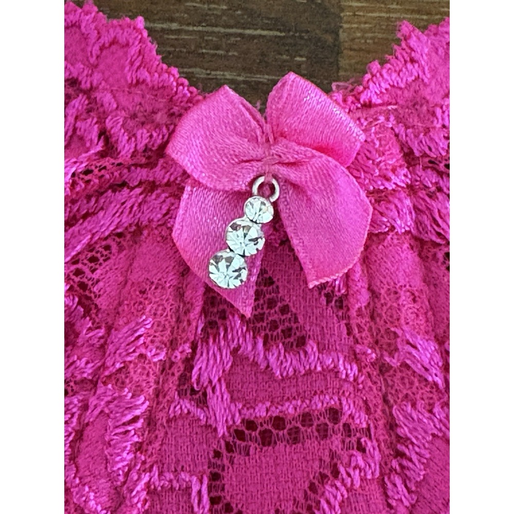Smart & Sexy Women's Signature Lace Unlined Underwire‎ Bra 40D Hot Pink - Picture 2 of 16